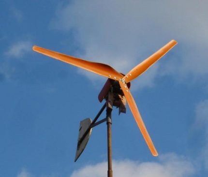 Wind generator pahalang