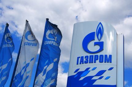 Gazprom is responsible for managing the gas pipeline