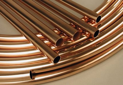 Copper pipes