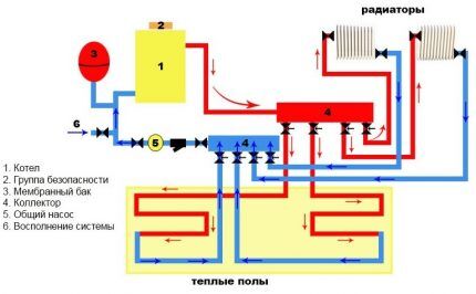 Forced circulation system