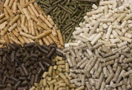 Pellet di diverse tonalità