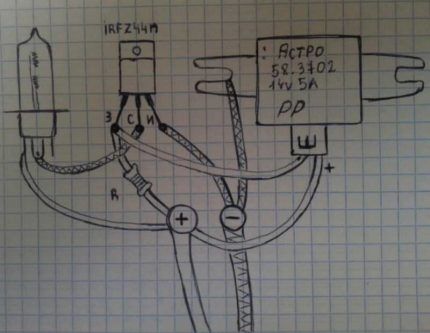 Circuit de contrôleur simple