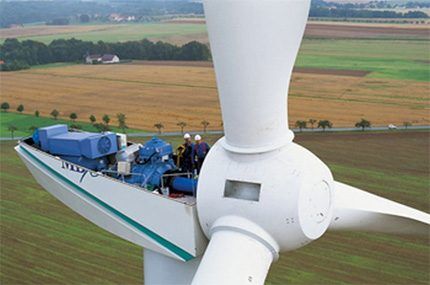 Calculation of wind turbine power