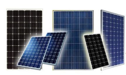 Types of solar panels