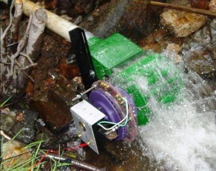 Installing a station in a stream