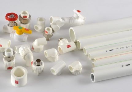 Polypropylene pipes and components