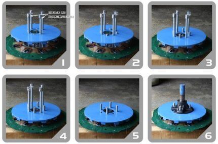 Generator assembly process