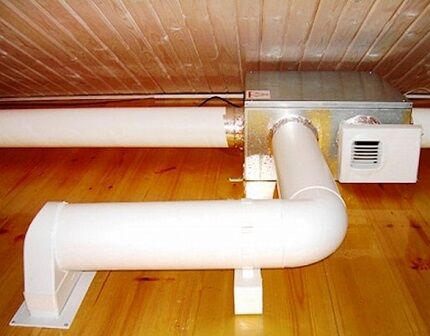 Ventilation pipes