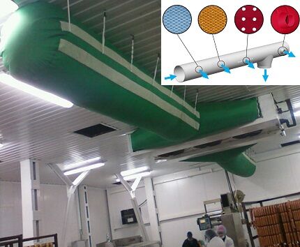 Textile air duct