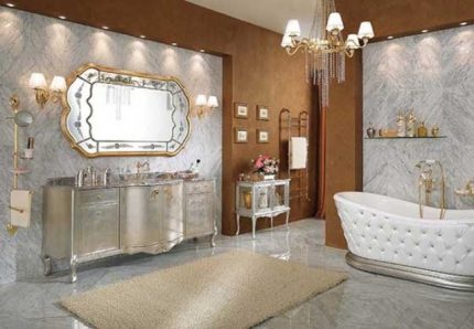 Baño glamoroso