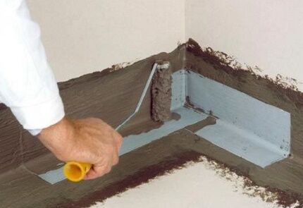 Coating waterproofing