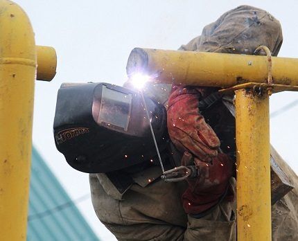 Gaz boru hattına erişim ilgili servisler tarafından gerçekleştirilir.