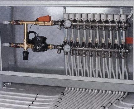 Heating system manifold