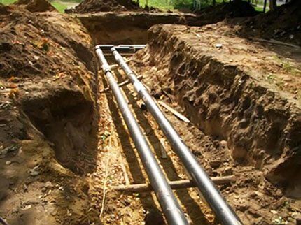 Underground gas pipeline problems