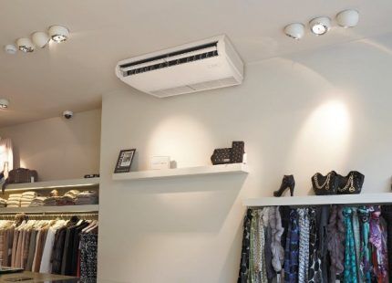 Floor-ceiling air conditioner na Daikin