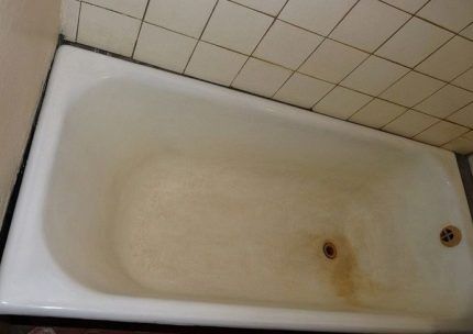 Préparation du bain pour l'émaillage