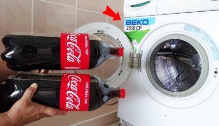 Coca-Cola für die Waage