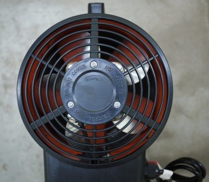 Ventilador per a pistola de gas