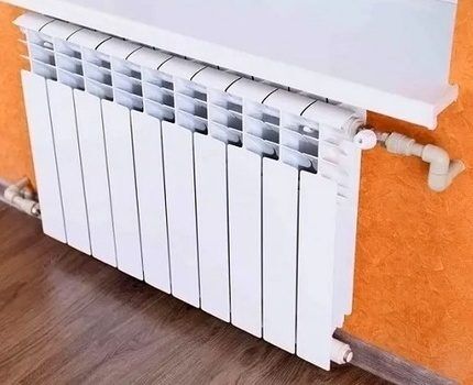 Aluminum heating radiators