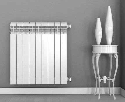 Bimetallic heating radiators
