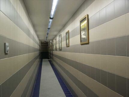 Pass-through switch in the corridor