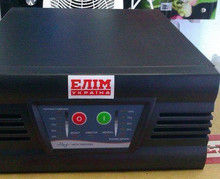 Inverter from Elim-Ukraine company