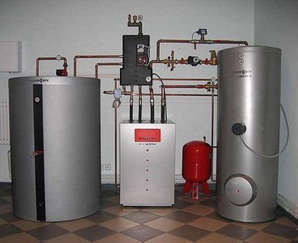Floor standing boiler 