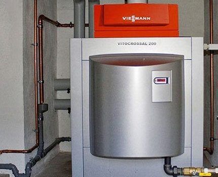 Cazan de la producătorul german Viessmann 