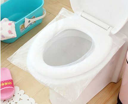 Disposable toilet seats