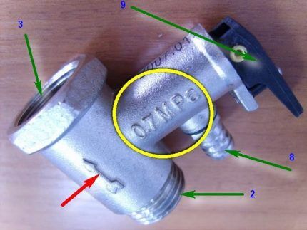Safety valve elements