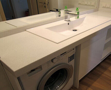 Built-in sink