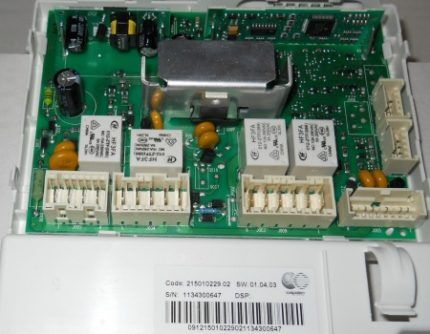 Washer motherboard 