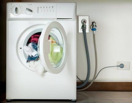 Een wasmachine aansluiten