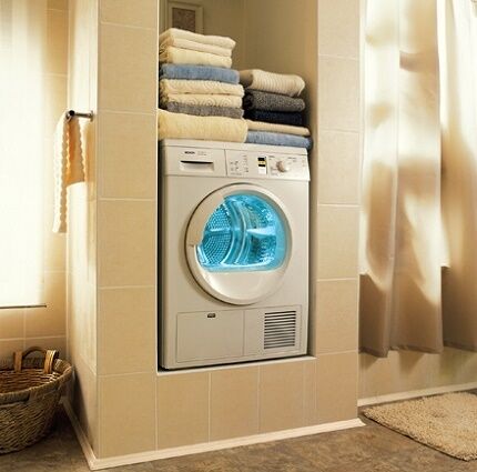 Operating a washer-dryer