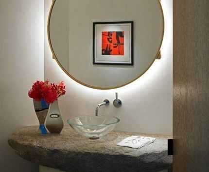 The versatility of a glass washbasin 