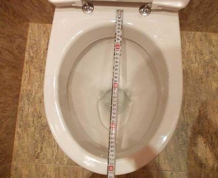 Choosing the size of the toilet lid