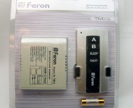 Wireless switch Feron TM-75