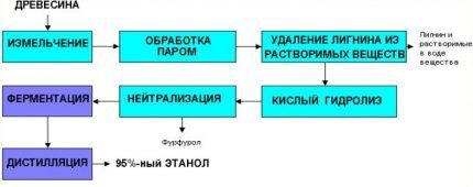 Industrial process for producing bioethanol