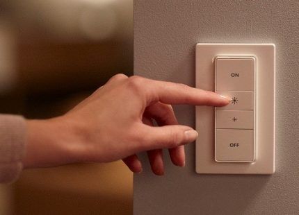 Dimmer cheie monobloc