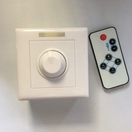 Dimmer with remote control