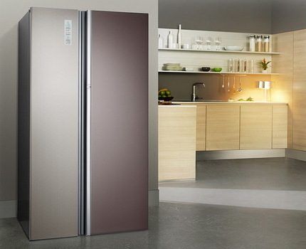 Double door refrigerator Don