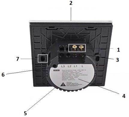 Touch switch elements