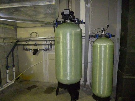 Water deferrization filter 