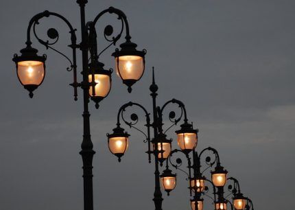 IP of street lamps