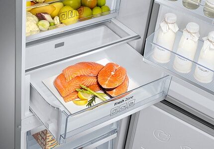 Autonomous freshness zone in a Samsung refrigerator