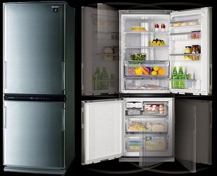 Sharp refrigerators