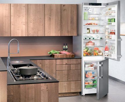 Liebherr two-chamber refrigerator