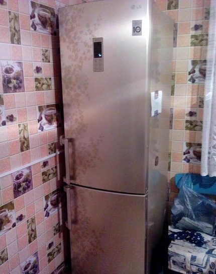 Model GA B489 di dapur pengguna