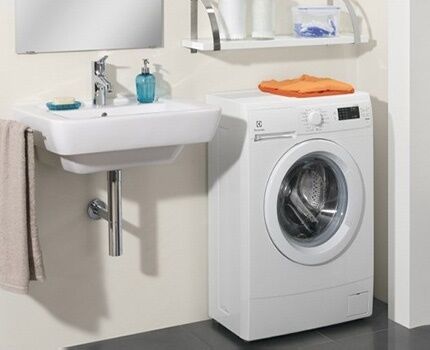 Super narrow washing machine from Electrolux 