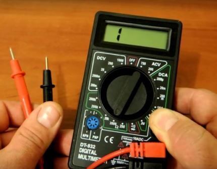 Multimètre pour le diagnostic des machines